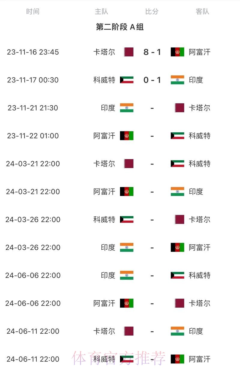 2026世界杯赛程官方发布赛事详情官网入口